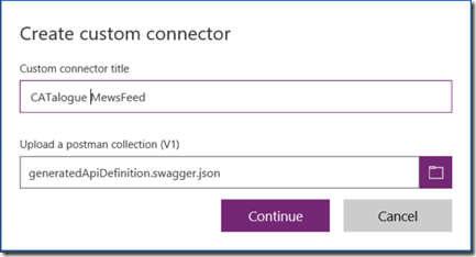 Custom connectors